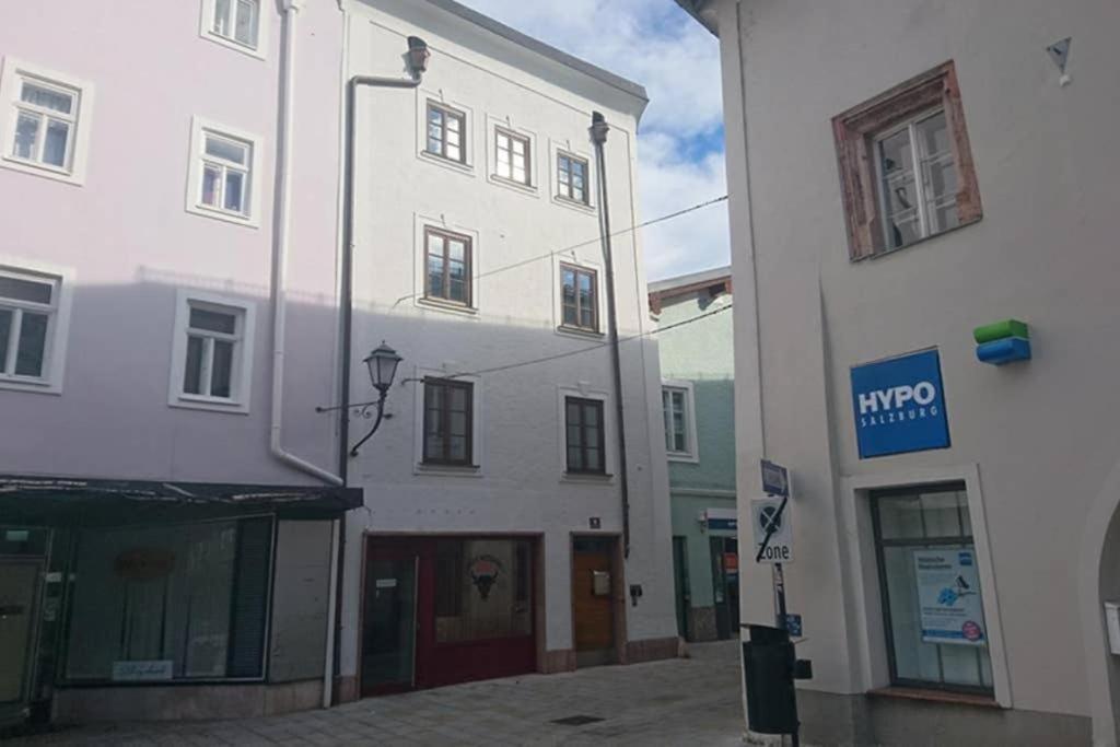 Stadtwohnung Franz Bis 6 Personen Hallein Bei Salzburg 外观 照片